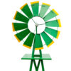8FT Weather Resistant Yard Garden Windmill Green 8FT Weather Resistant Yard Garden Windmill Green