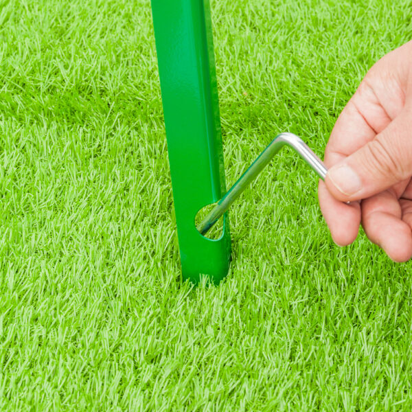 8FT Weather Resistant Yard Garden Windmill Green 8FT Weather Resistant Yard Garden Windmill Green
