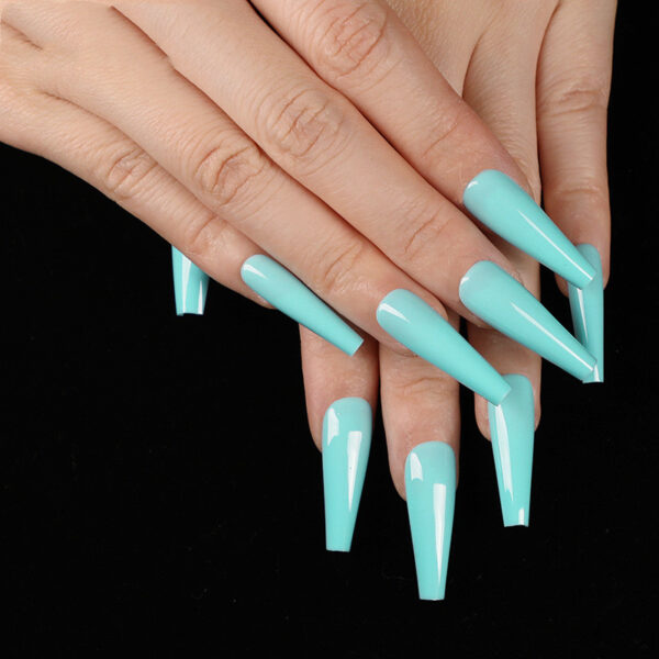 A Variety of Colors to Choose From Nail Art Long Coffin Fake Nails