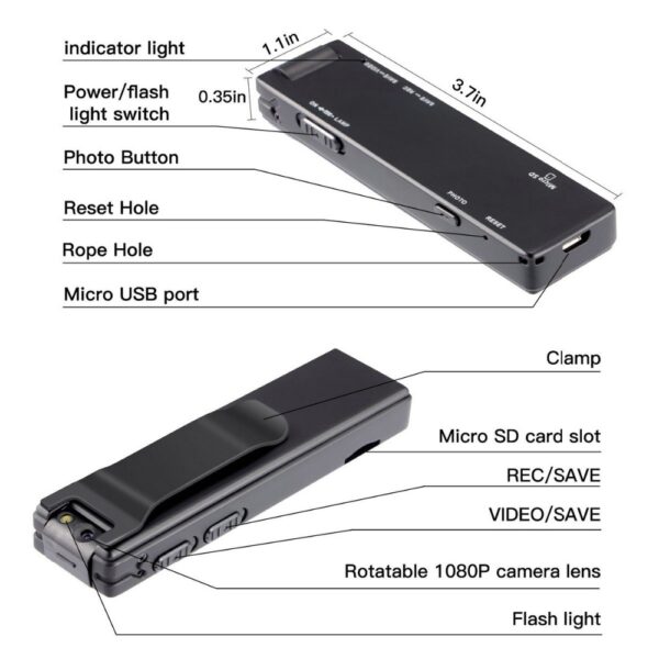 A3 Metal Strong Magnetic Digital Recorder