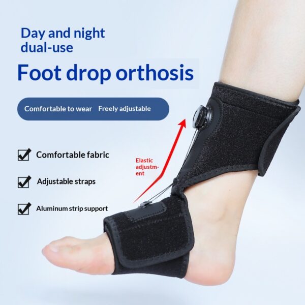 Adjustable Compression Ankle Brace with Hook Loop Fastener - Soccer Adjustable Compression Ankle Brace with Hook Loop Fastener - Soccer