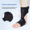 Adjustable Compression Ankle Brace with Hook Loop Fastener - Soccer Adjustable Compression Ankle Brace with Hook Loop Fastener - Soccer