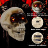 Animated Floating Skeleton Decorations Realistic Halloween Skull Heads Animated Floating Skeleton Decorations Realistic Halloween Skull Heads