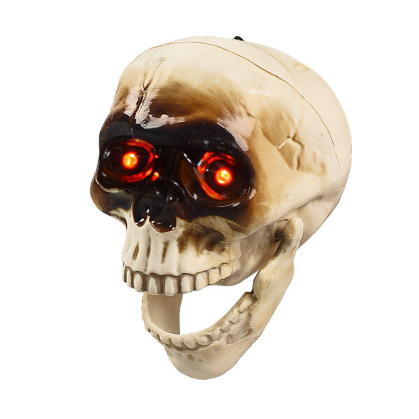 Animated Floating Skeleton Decorations Realistic Halloween Skull Heads Animated Floating Skeleton Decorations Realistic Halloween Skull Heads