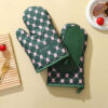 Anti-scalding Microwave Cotton Non-slip Insulation Gloves Oven Mitts