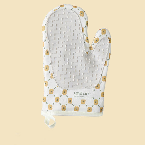 Anti-scalding Microwave Cotton Non-slip Insulation Gloves Oven Mitts
