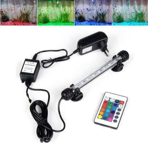 Aquarium Waterproof Lighting Rainbow Color Changing Small Colored Water Aquarium Waterproof Lighting Rainbow Color Changing Small Colored Water
