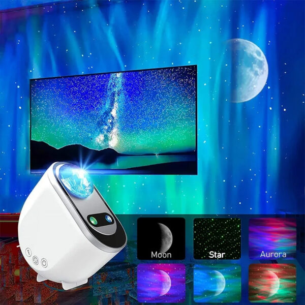 Aurora Borealis Starlight Projectors LED Galaxy Star Atmosphere Night