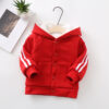 Autumn and Winter Children's Cardigan Jacket Lamb Velvet Sweater