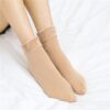Autumn and Winter Socks Men Women Wild Tube Imitation Nylon Floor Plus