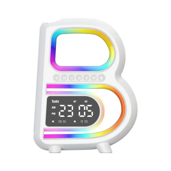 B-shaped Blutooth Speaker Multifunctional Smart Music Rhythm Lighting