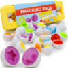 Baby Learning Educational Toy Smart Egg Games Shape Matching Sorters Baby Learning Educational Toy Smart Egg Games Shape Matching Sorters