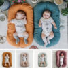 Baby Nest Bed Crib Newborn Cot Cribs Infant Portable Cotton Travel