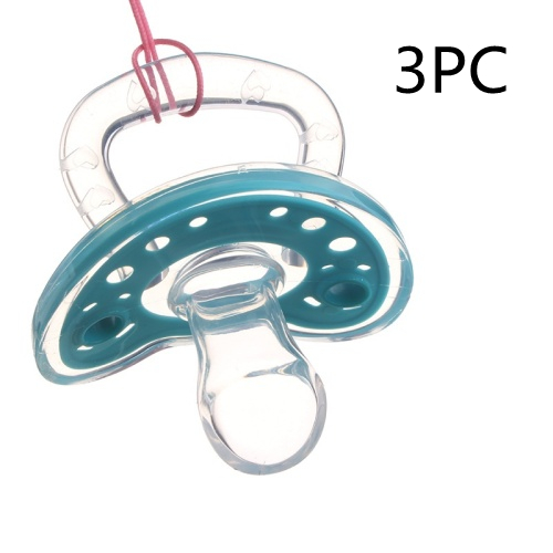Baby Products Full Silica Gel Pacifier Two-color Liquid Silicone Sleep