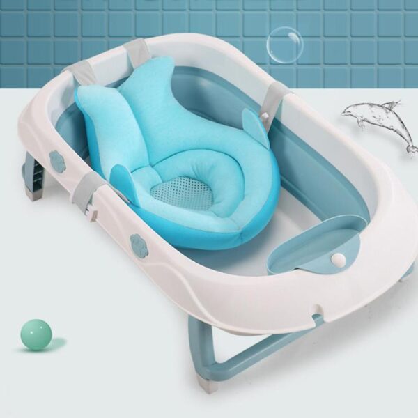 Baby Shower Pad Bath Net Pocket Newborn Suspension Mat Direct
