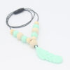 Baby Soothing Teether Protects Safety Baby Teether Necklace Baby Soothing Teether Protects Safety Baby Teether Necklace