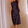 Back Lace Up Slim Fit Dress