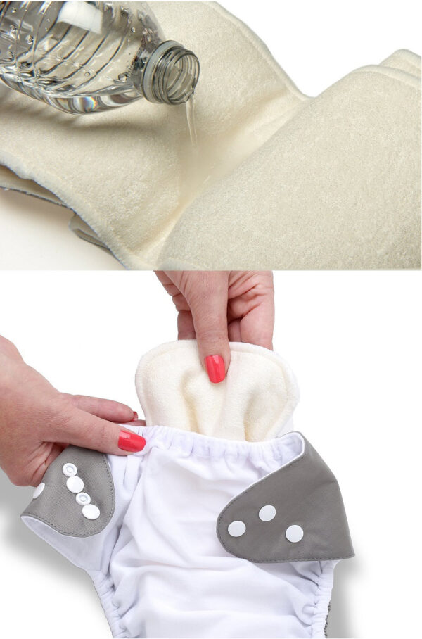 Bamboo Fiber Changing Mat Baby Diaper Diaper Insert Pad Bamboo Fiber Changing Mat Baby Diaper Diaper Insert Pad