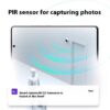 Battery Surveillance Camera Wireless WiFi Connection Mobile Phone