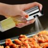 BBQ Healthy Kitchen Cooking Oil Vinegar Spray Bottle Push Type