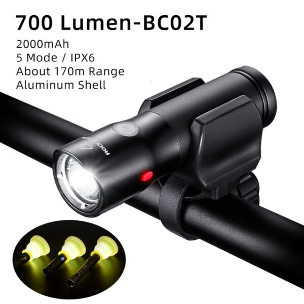 Bicycle Light Headlights Night Riding Glare Flashlight USB Charging Bicycle Light Headlights Night Riding Glare Flashlight USB Charging