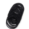 Black Elastic Hair Bands Ponytail Holder Head Rope Ties Hats Styling Black Elastic Hair Bands Ponytail Holder Head Rope Ties Hats Styling