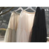 Black Mesh Maxi Hem Skirt Dress Mid-length Design Sense Gauze Big Swing Black Mesh Maxi Hem Skirt Dress Mid-length Design Sense Gauze Big Swing