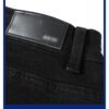 Black Patch Pleated Jeans for Men Black Patch Pleated Jeans for Men