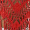 Blouse Beach Dress Tassel Knitting Bikini Blouse Beach Dress Tassel Knitting Bikini