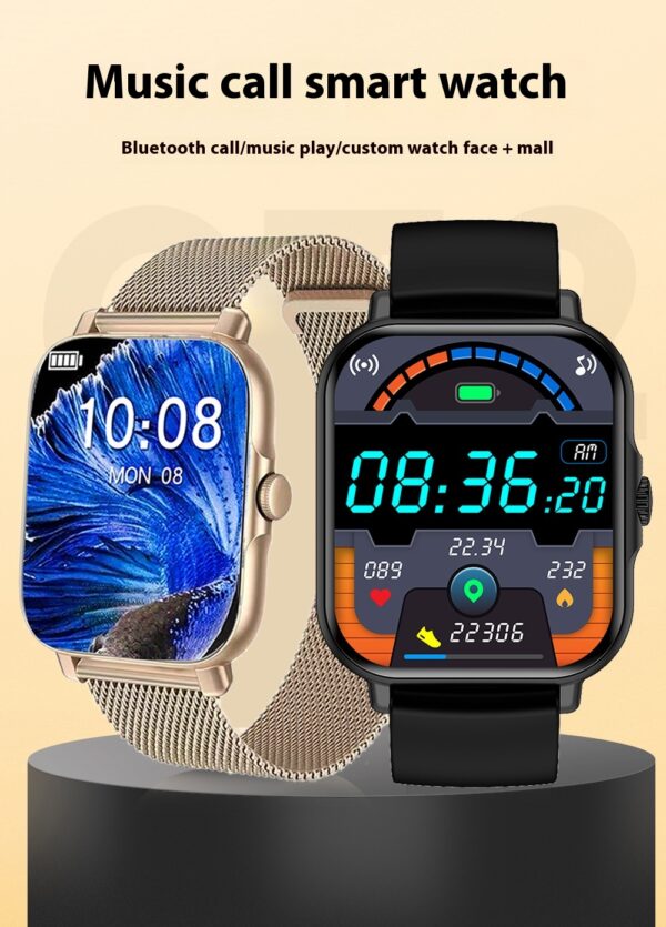 Bluetooth-compatible Calling Smart Watch Message Reminder Sports Heart Bluetooth-compatible Calling Smart Watch Message Reminder Sports Heart