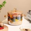 Borosilicate Glass Pot Household Heating Binaural Borosilicate Glass Pot Household Heating Binaural