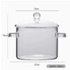 Borosilicate Glass Pot Household Heating Binaural Borosilicate Glass Pot Household Heating Binaural