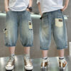 Boy Summer Clothing Shorts Thin Denim Boy Summer Clothing Shorts Thin Denim