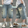 Boy Summer Clothing Shorts Thin Denim Boy Summer Clothing Shorts Thin Denim