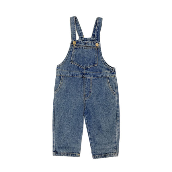 Boys and Girls Denim Overalls