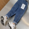 Boys' Jeans Spring and Autumn Trousers Children's Clothing Big Pants