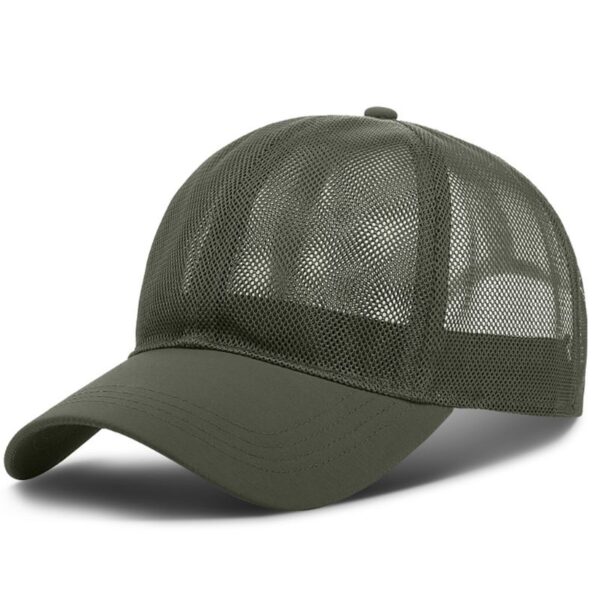 Breathable Mesh Men's and Women's Hats Outdoor Solid Color Light Board Breathable Mesh Men's and Women's Hats Outdoor Solid Color Light Board