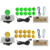 Button USB Joystick Control Chip Board Accessories Game Set
