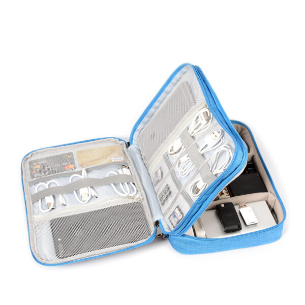 Cable Organizer Bag Travel Electronic Accessories Carrying Case