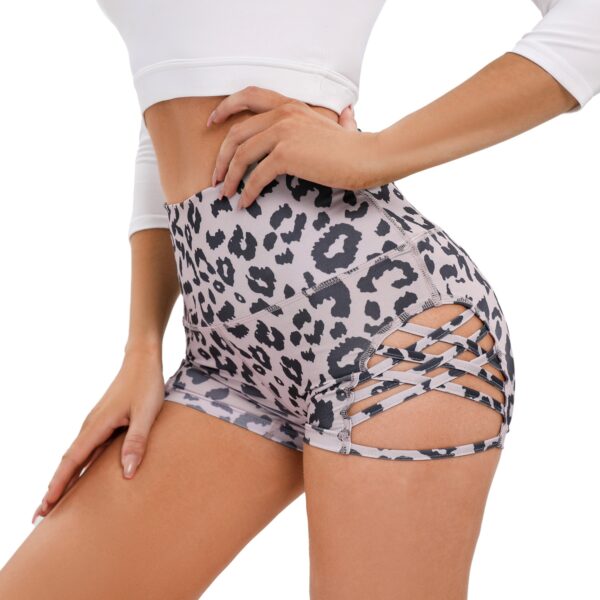 Camouflage Leopard Print Yoga Pants for Women High Waist Tight Shorts Camouflage Leopard Print Yoga Pants for Women High Waist Tight Shorts