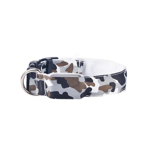 Camouflage Pet Supplies Luminous Dog Collar Camouflage Pet Supplies Luminous Dog Collar