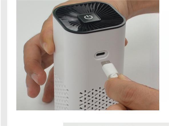Car Air Purifier Portable Negative Ion Generator Remove Formaldehyde