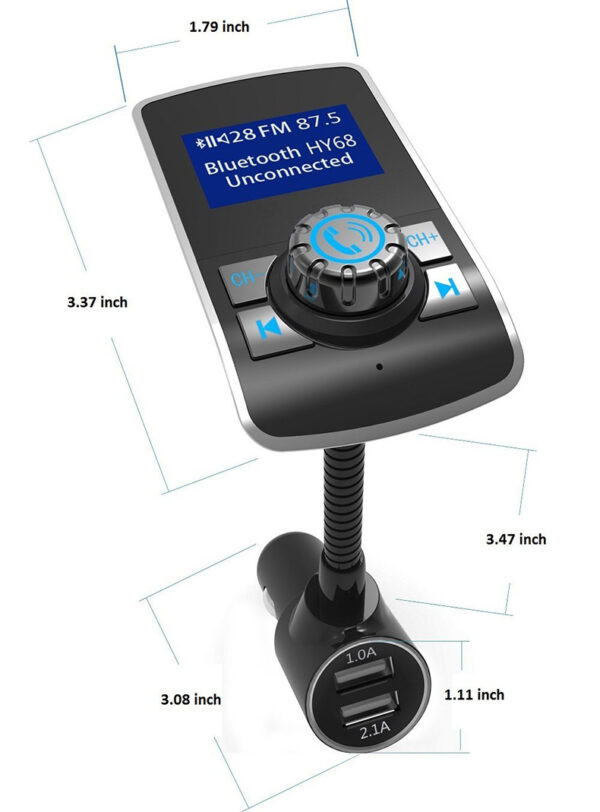 Car Bluetooth Mp3 FM Transmitter Player Card Car Bluetooth Mp3 FM Transmitter Player Card