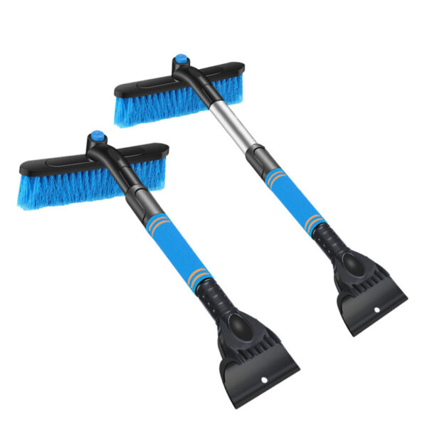 Car Cleaning Brush Ice Scraper Detachable Snow Shovel Dust Remove Auto