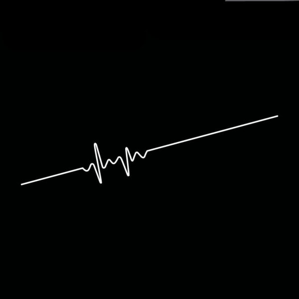 Car Electrocardiogram Car Sticker Creative Personality Car Electrocardiogram Car Sticker Creative Personality