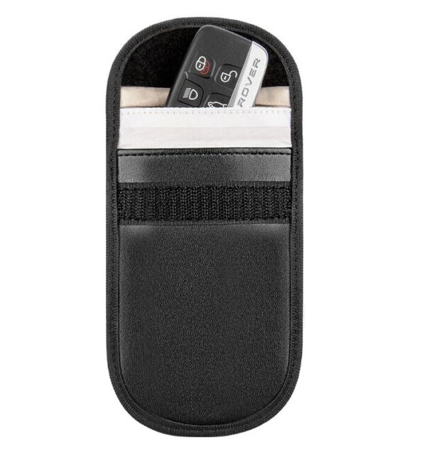 Car Key Signal Blocker Case Faraday Cage Fob Bag RFID Locking Car Key Signal Blocker Case Faraday Cage Fob Bag RFID Locking