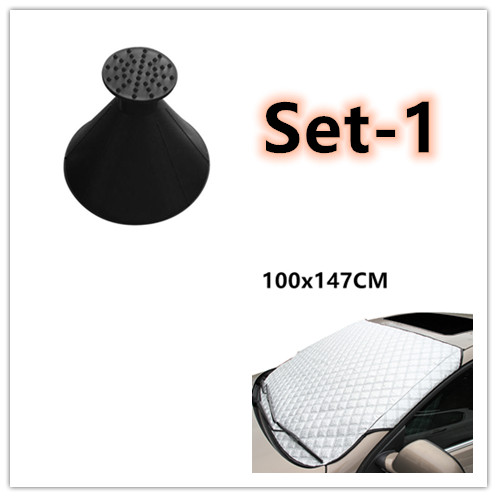 Car Snow Block Front Windshield Antifreeze Cover Winter Gear Snowboard