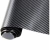 Car Styling Glossy Black 5D Carbon Fiber Vinyl Film Car Wrap