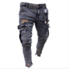 Cargo Hole Denim Jeans Men Cargo Hole Denim Jeans Men