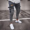 Cargo Hole Denim Jeans Men Cargo Hole Denim Jeans Men